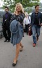 Pamela Anderson seen on June 18th 2010 as she exists from Heathrow Airport in London 2