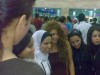 Rania Naguib picture as she reaches back to her country after she was voted off the star academy season 7 competition 7