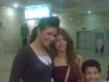 Rania Naguib picture as she reaches back to her country after she was voted off the star academy season 7 competition 8