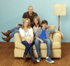 High quality photo of the cast of the comedy series Melissa and Joey