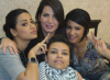 Photo of Omayma Talib from Tunis with star academy 7th season Amaa mahalawi and Rahma from Iraq