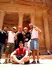 Mohammad Rafe from Jordan with his friends at Petra Jordan