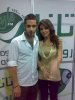 photo of Houssam Taha from Syria before star academy with Sofia Mareekh