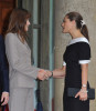 Carla Bruni Sarkozy and French President Nicolas Sarkozy seen with Princess Victoria and Prince Daniel of Sweden in the courtyard of Elysee Palace on September 28th 2010 in Paris 1