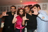 photo of Mohamad Al Qaq after he left star academy with Diana Karazon and Mazen Diab