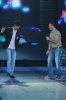 picture from the Star Academy 9th Prime on May 27th 2011 of Abdul Salam singing with singer Ayman Zbeeb on stage