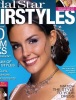 Taylor Cole Photoshoots on the cover of a bridal hairstyle magazine