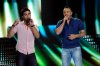 StarAcademy8 prime on June 3rd 2011 picture of Ahmed Al Sherif singing with Ahmed Ezzat from Syria