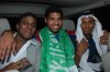 Mohamad Abdullah as he arrives back to saudi arabia at the airport after he left star academy 8