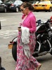 Thalia pregnant picture while on her way to meet her sister Laura Zapata for lunch on June 5th 2011 in West Village 4