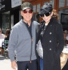 Thalia seen with her husband while pregnant as she arrives to Nello restaurant on April 17th 2011 in New York