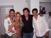 Osvaldo Rios with his friends