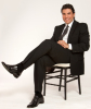 Osvaldo Rios photo shoot wearing a formal suit 1