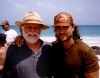 Osvaldo Rios at the beach