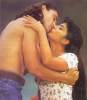 Osvaldo Rios pictures from drama series topless and kissing the actress