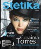 Coraima Torres 2011 studio photo shoot on the cover of a magazine