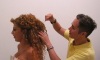 backstage of the 13th prime of staracademy8 on June 24th 2011 photo of myriam fares as she does her makeup