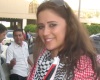 Layan Bazlamit picture on July 3rd 2011 as she arrives to Amman airport in Jordan 2