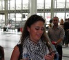 Layan Bazlamit picture in Beirut airport on July 3rd 2011 to depart back to jordan after she left staracademy 4