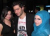 latest pictures of Mohammad Al Qaq after he left staracademy8 as he attends a singing party at Baugette Cafe 9