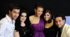 the 15th prime of staracademy8 on July 8th 2011 picture of Ahmad with Sara and Oumaima and Gilbert and Nesma backstage