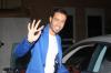 arrival picture of Saed Ramadan to the backstage of staracademy 15th prime on July 10th 2011 at the LBC building 3