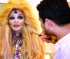 Bassem Feghali photo from his performance at the 15th ptime of 2011 staracademy suring makeup retouch backstage